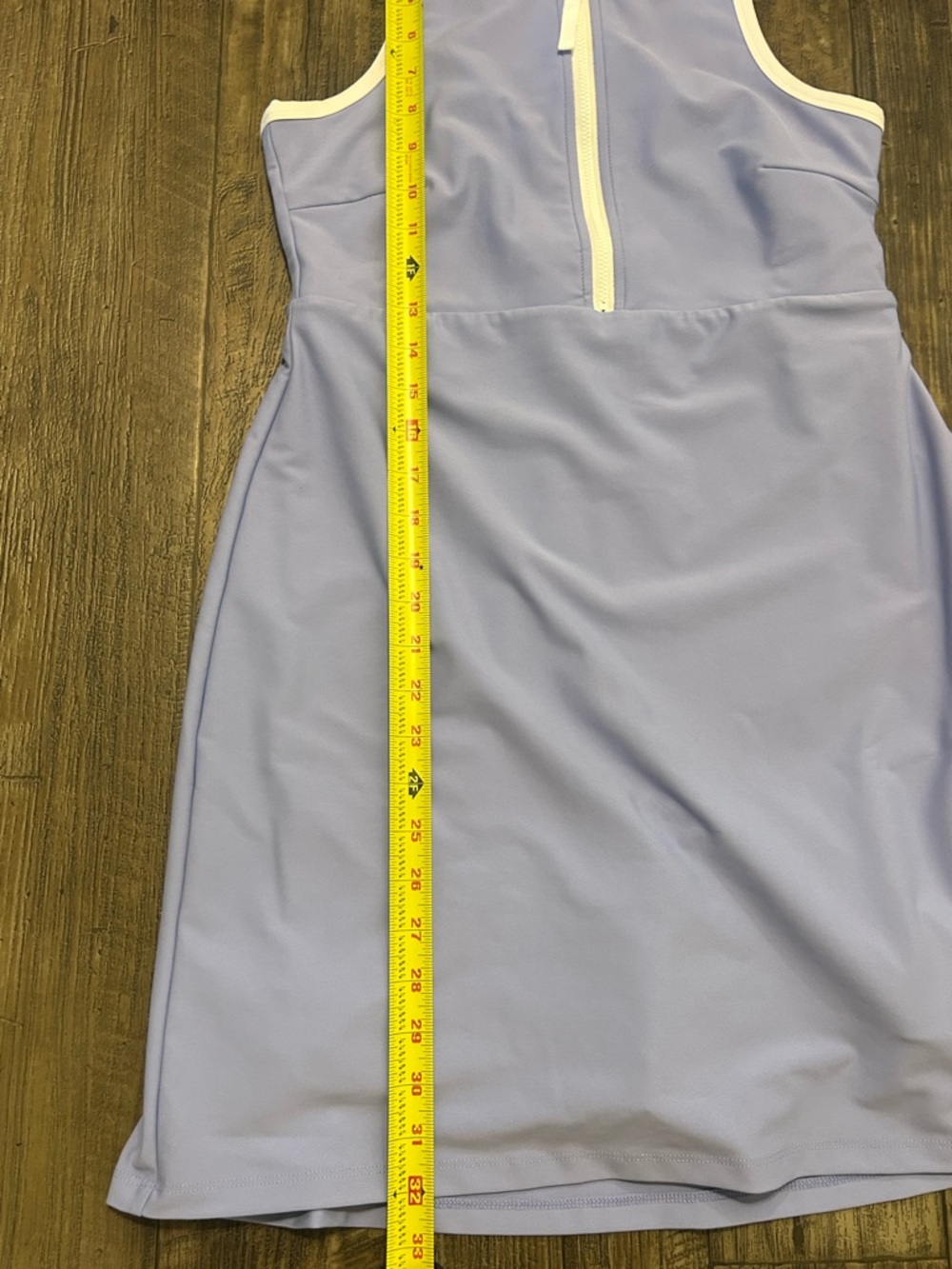 Cascade Collective Light Lavender One-Piece with White Trim - Picture 4 of 6